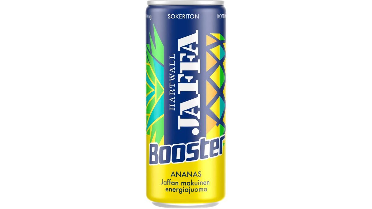 Jaffa Booster Ananas Sokeriton 330ml