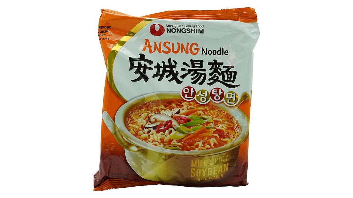 Nongshim Instant Noodle Ansungtangmyun, 125 g
