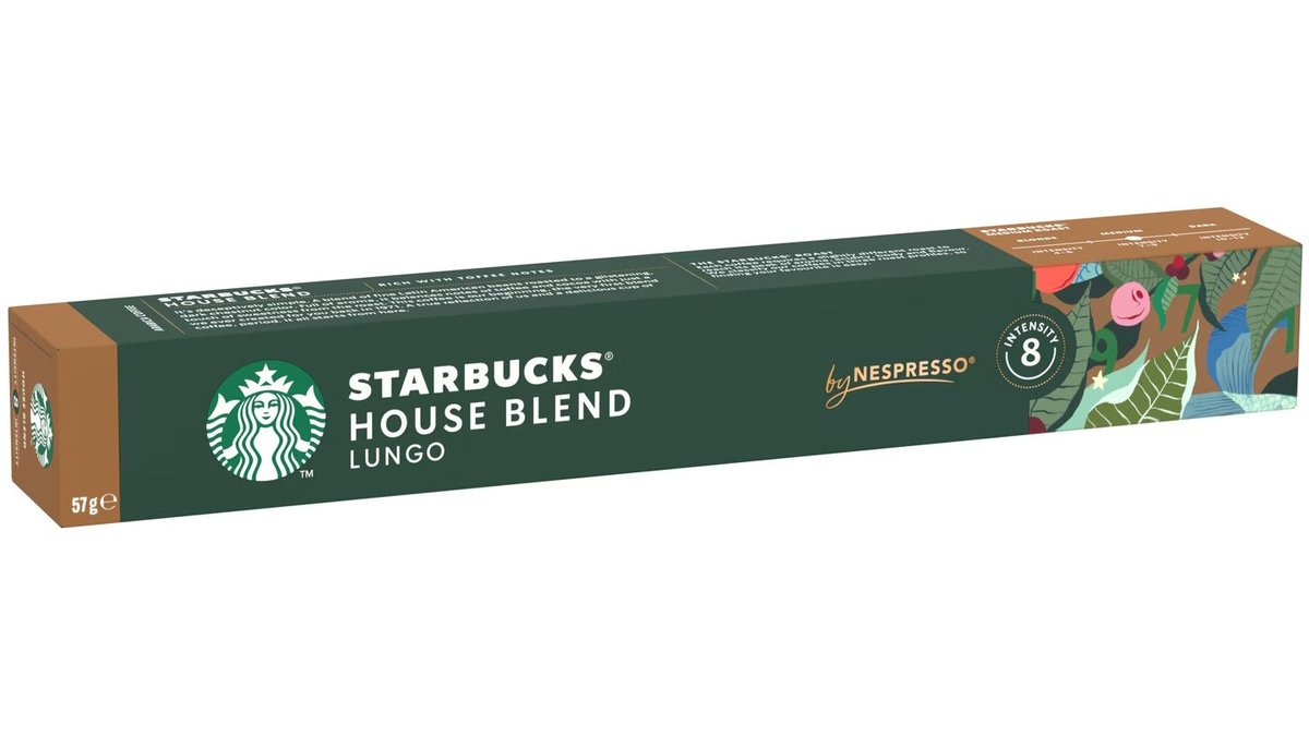 Starbucks Nespresso Houseblend Lungo 10kaps