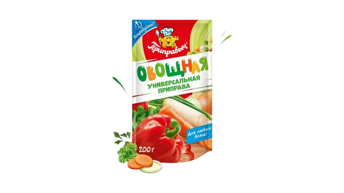 Приправа Приправыч универсальная овощная 200г