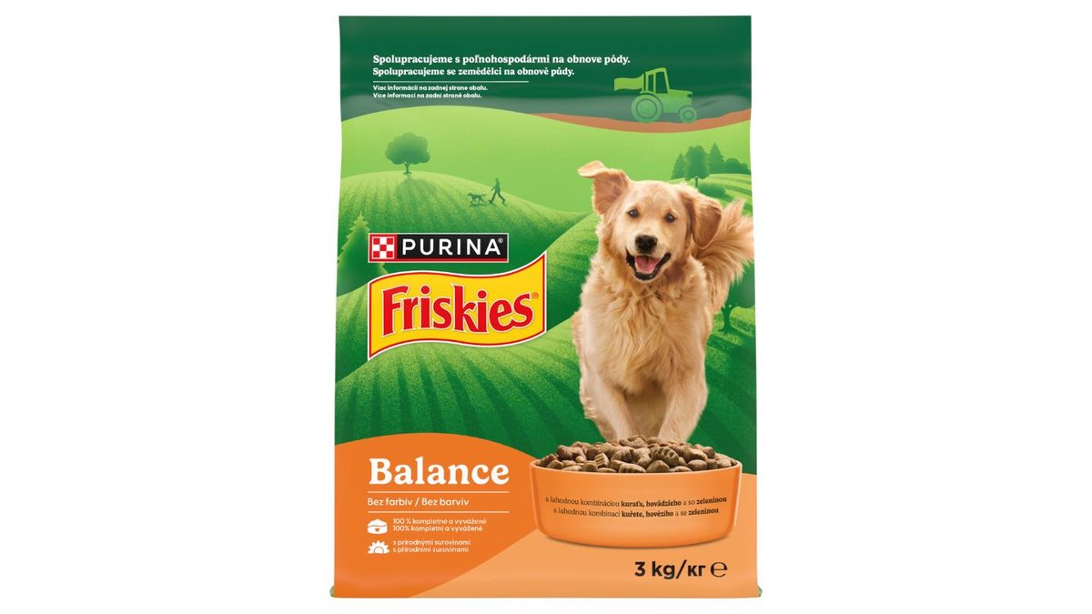 Purina Friskies Balance granule pro psy, 3 kg