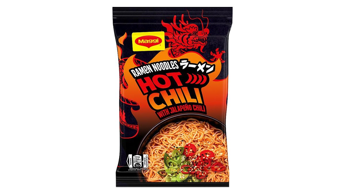 Maggi Nudler Hot Chili, 62 g