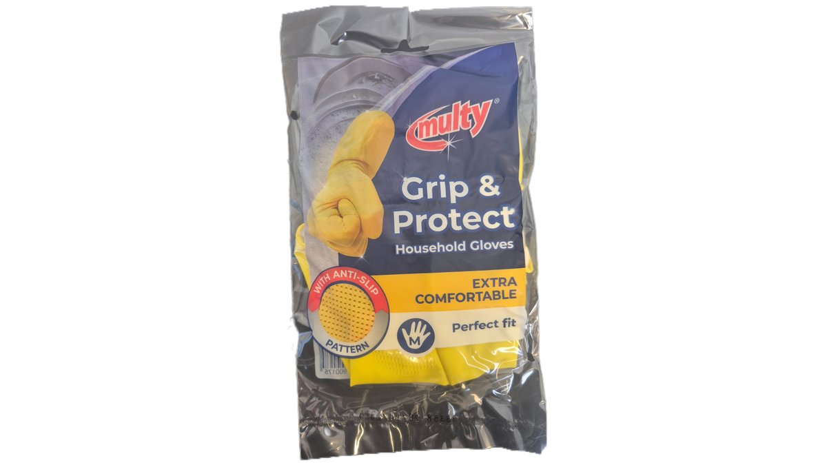 Latex Gummihandsker Str. M 1 stk