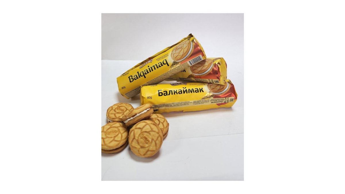 Печенье СУЛТАН Балкаймак сливочный с кремом 80г м/у