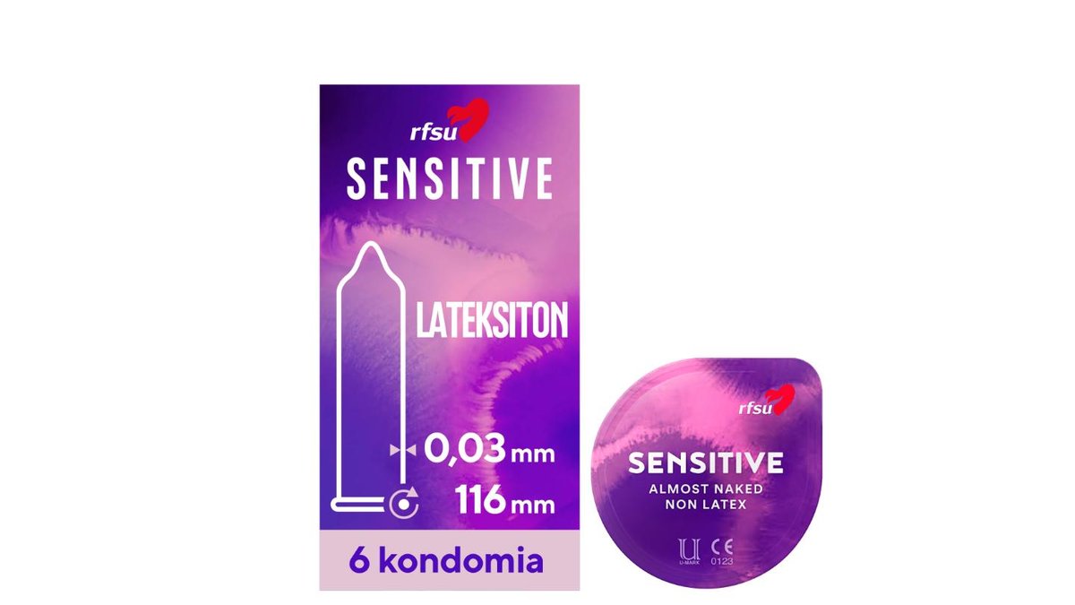 RFSU So Sensitive superohut kondomi 6kpl