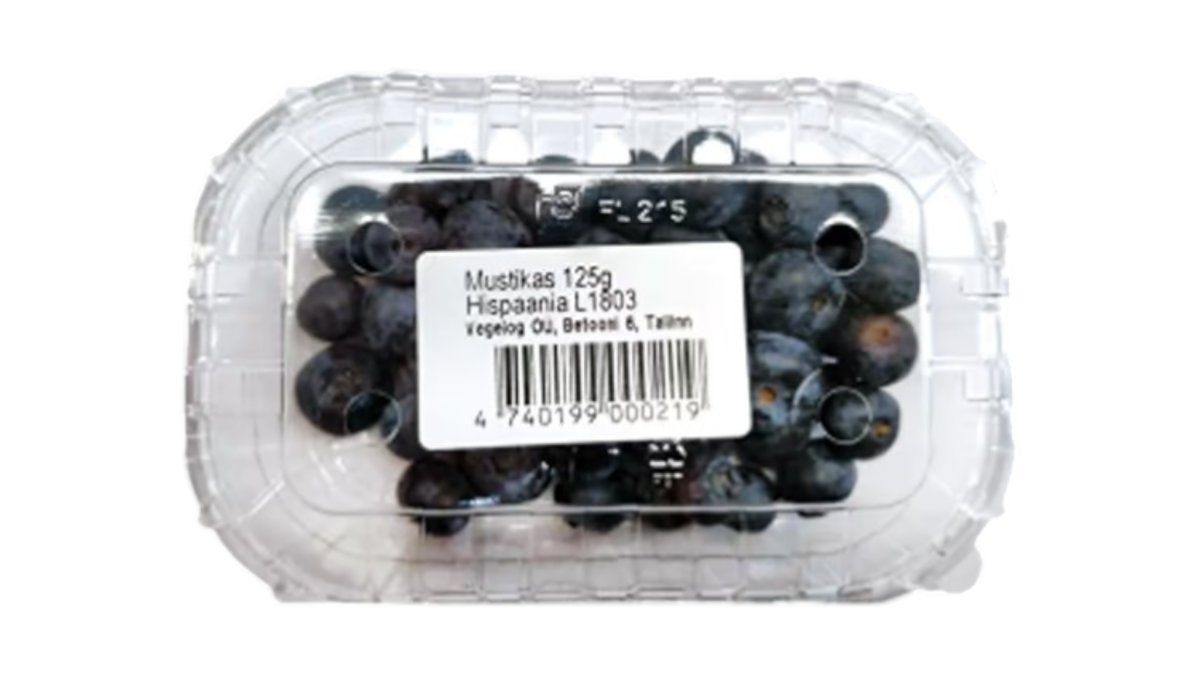 Kultuurmustikad 125g