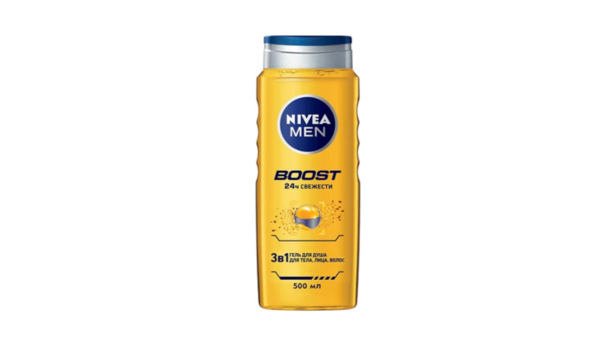 Nivea Boost Kişi Üçün Duş Geli 3-ü 1-də
