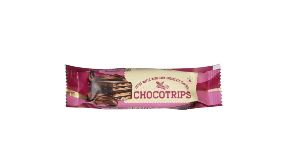 Chocotrips Vafli Tünd Şokolad 40qr