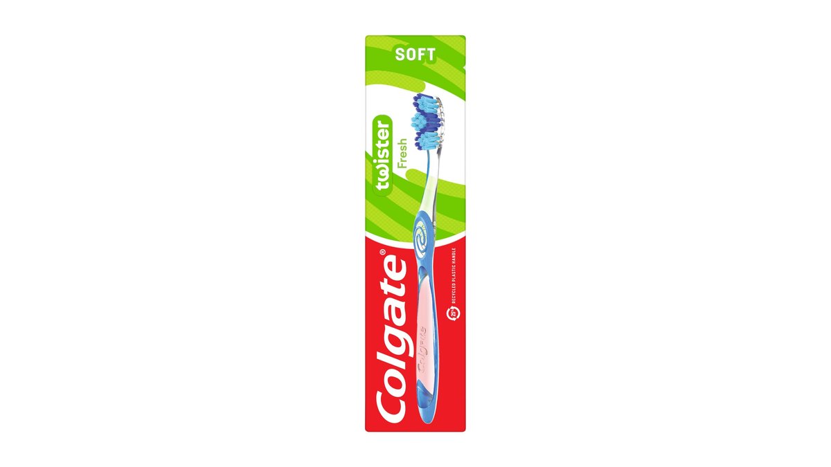 Tandbørste twister soft, Colgate