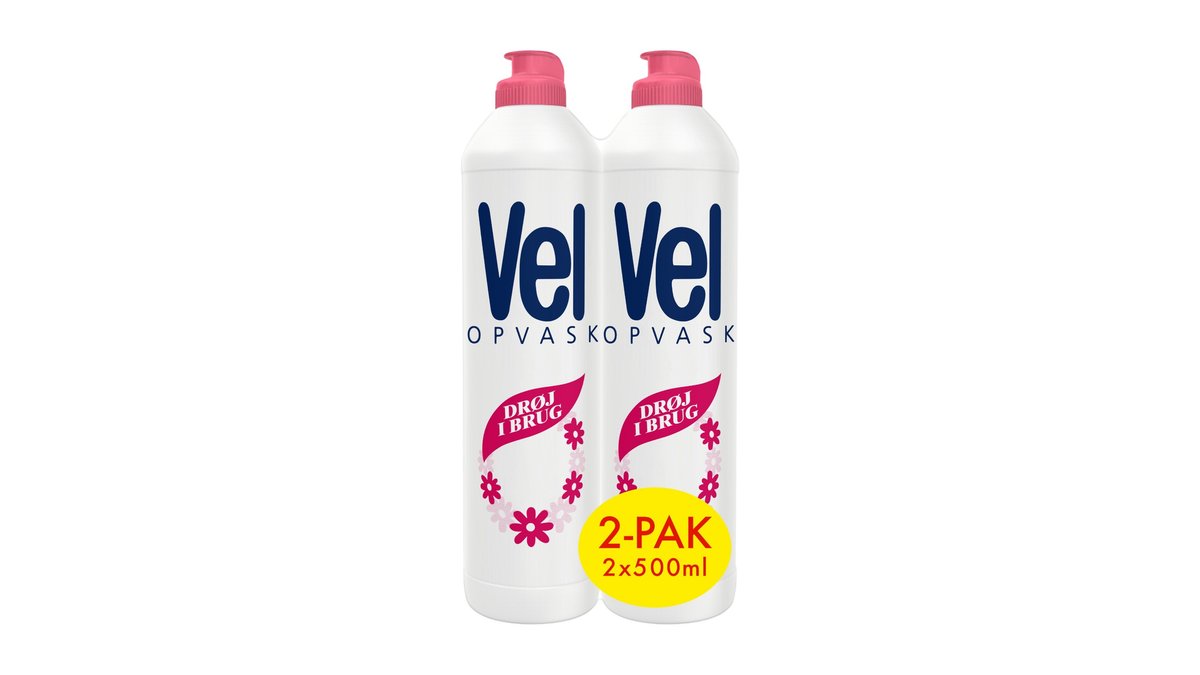 Opvaskemiddel 2-pak, Vel
