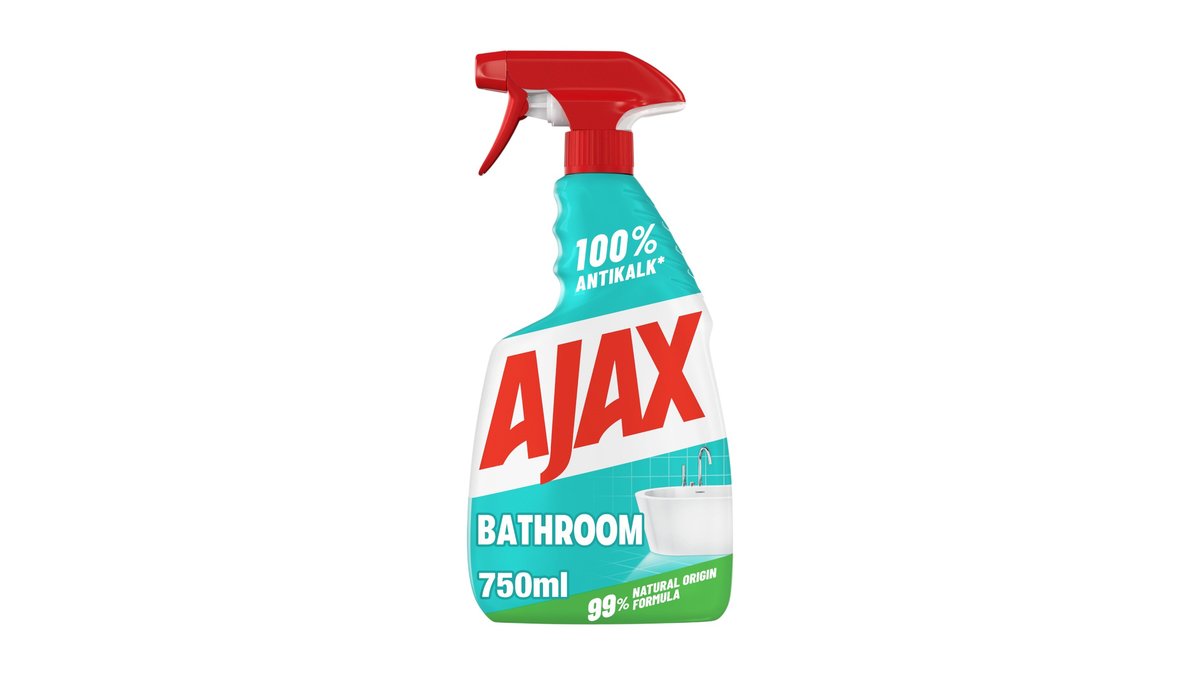 Rengøringsspray t. Badeværelse, Ajax