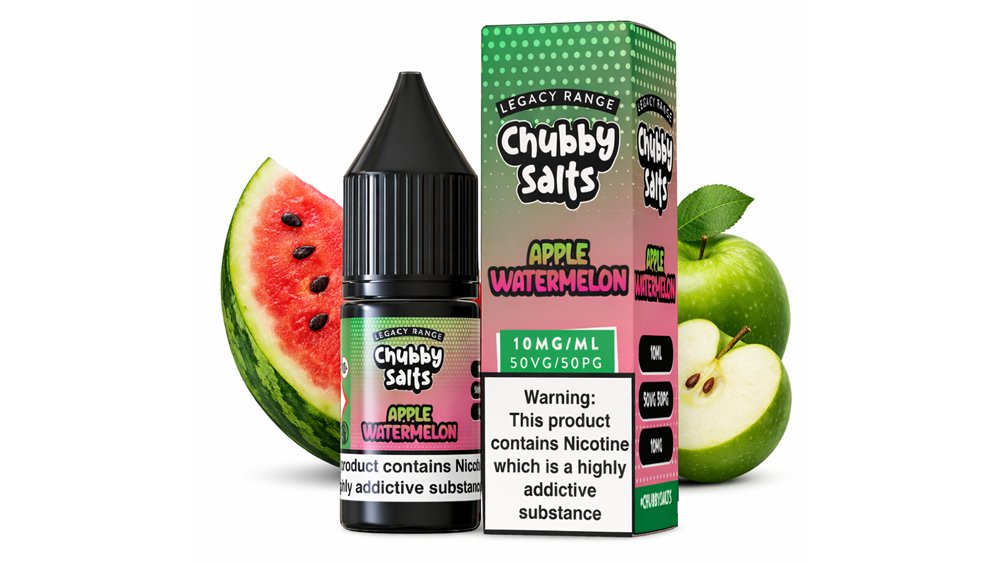 Chubby Salts - Strawberry Banana Ice 10ml | House Of Clouds - Vape Shop