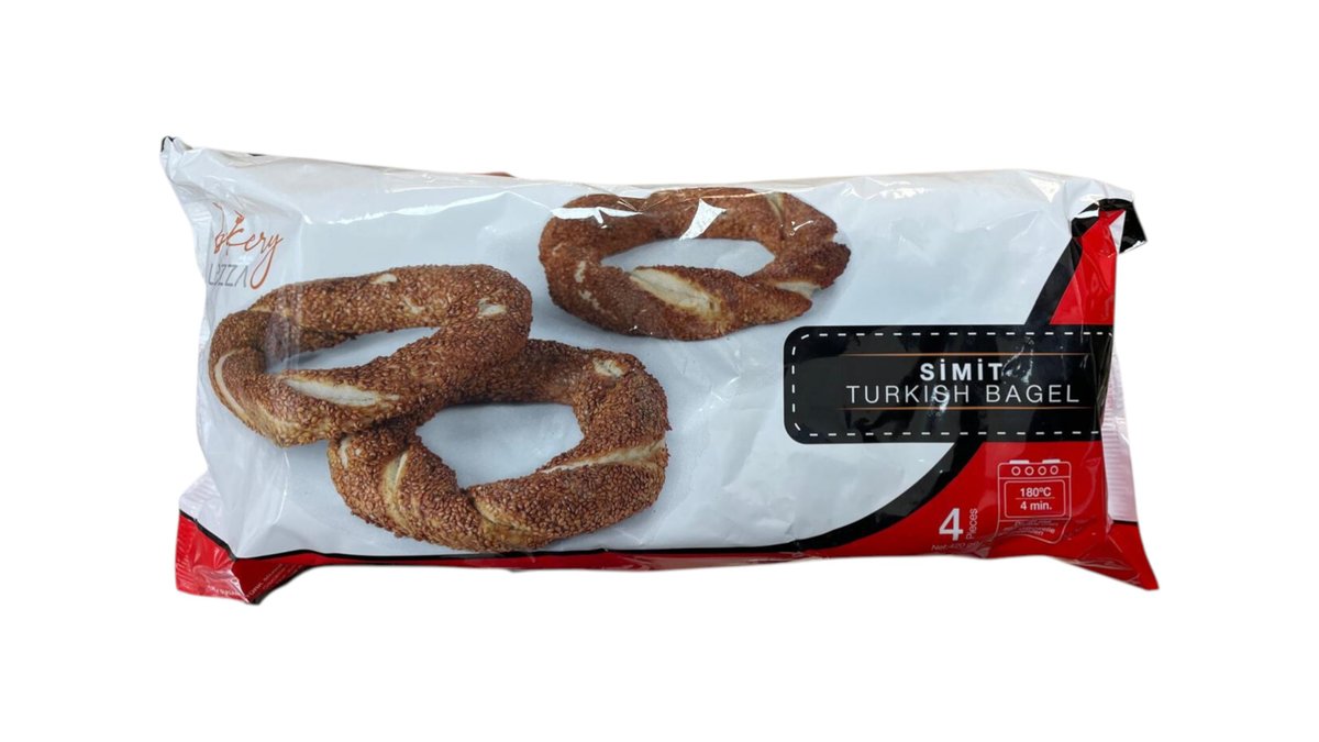 SIMIT TURKISH BAGEL 4 KS 125G