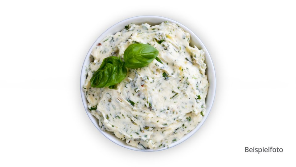 Kräuterbutter ohne Dressing