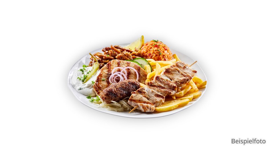 Grill-Teller Für 1 Person