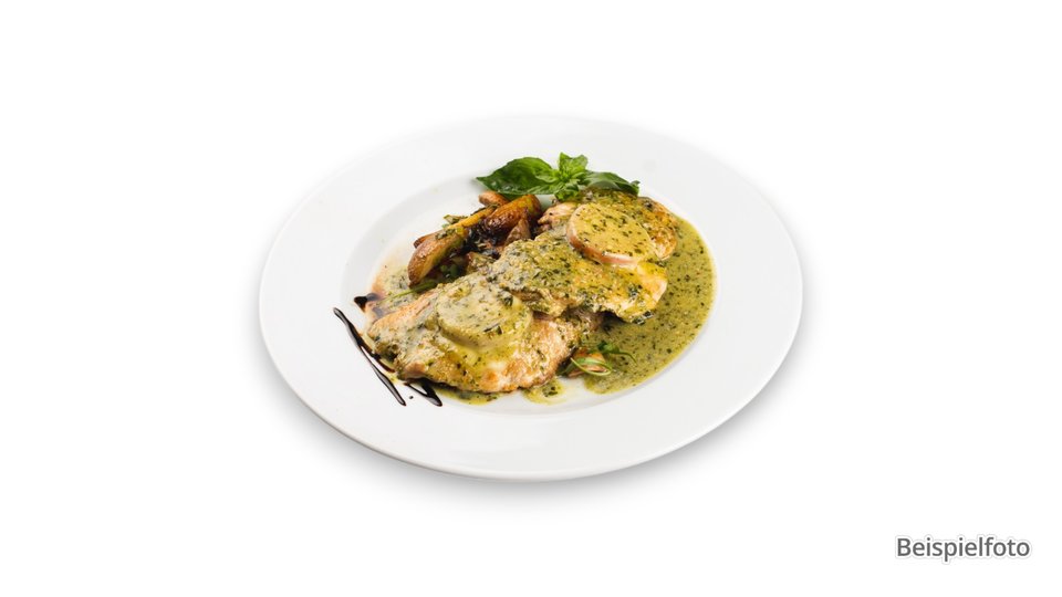 Putenfilet Mit Spinat