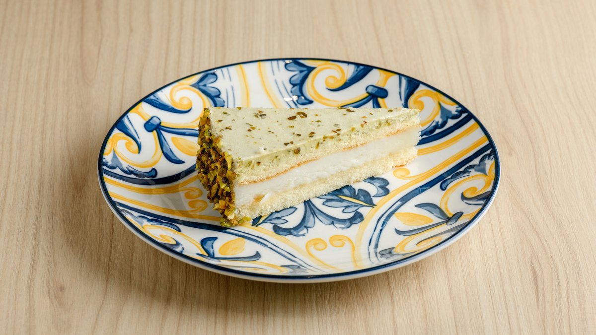 Ricotta & Pistachio Cake at Isabella Café
