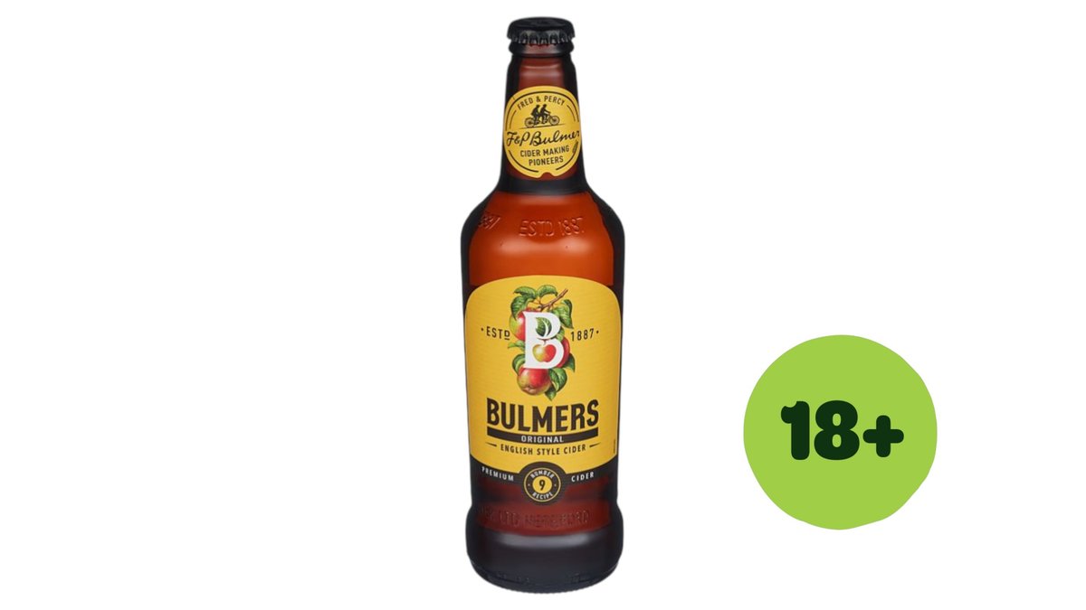 Bulmers Cider Original 4.5%, 500 ml