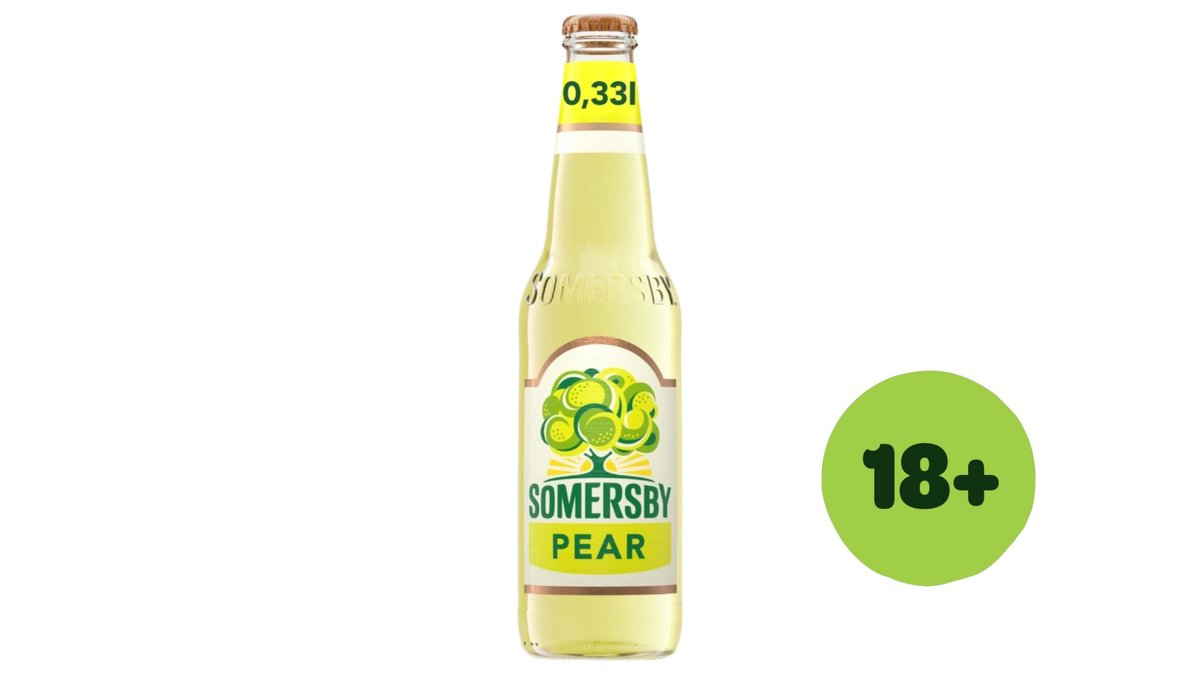 Somersby Cider Pear 4.5%, 330 ml