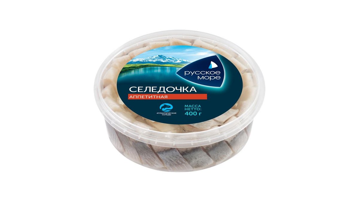 Селедочка Русское Море аппетитная 400 г