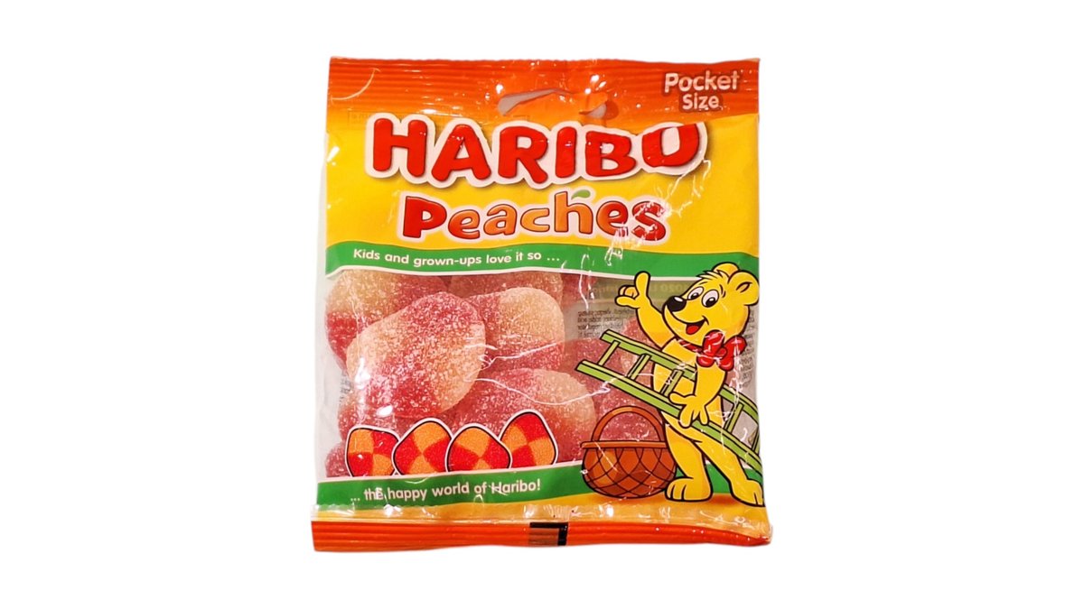 Haribo Peaches 100g - Menu Item