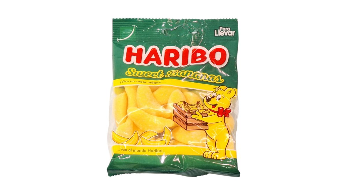 Haribo Sweet Bananas 100g - Menu Item