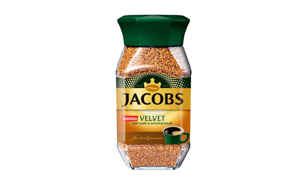 Кофе растворимый Jacobs Velvet 95 г