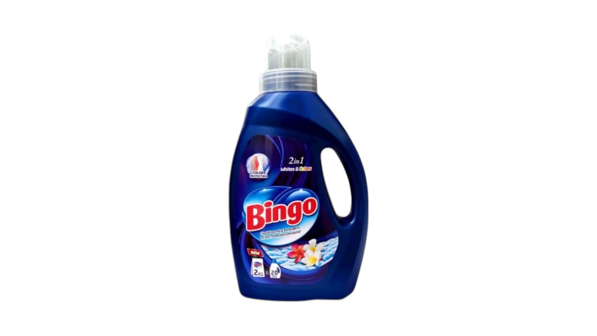 Bingo Yuyucu Gel Ağ və Rəngli 1200ml