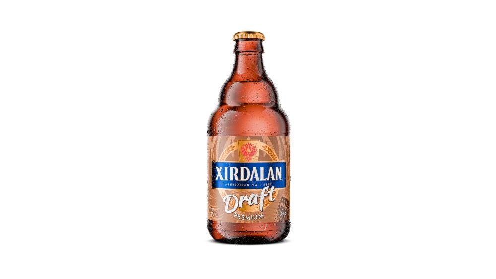Xırdalan Premium Draft Şüşə Pivə 0.45 L