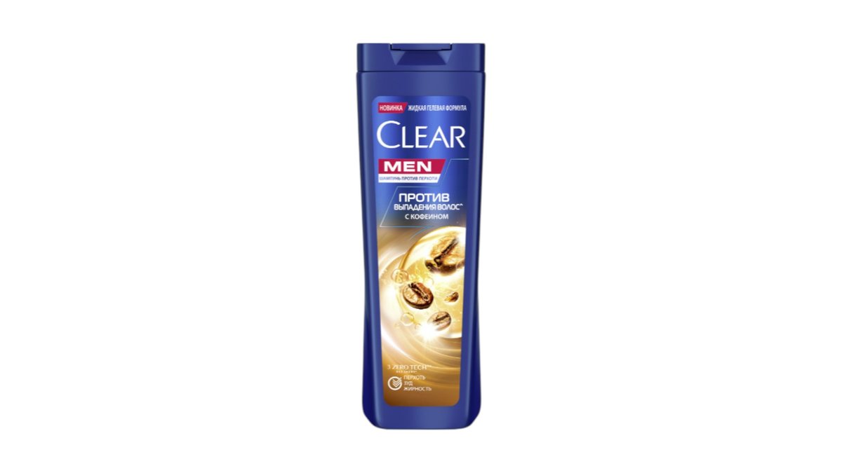 Шампунь Clear Men с кофеином 180 мл