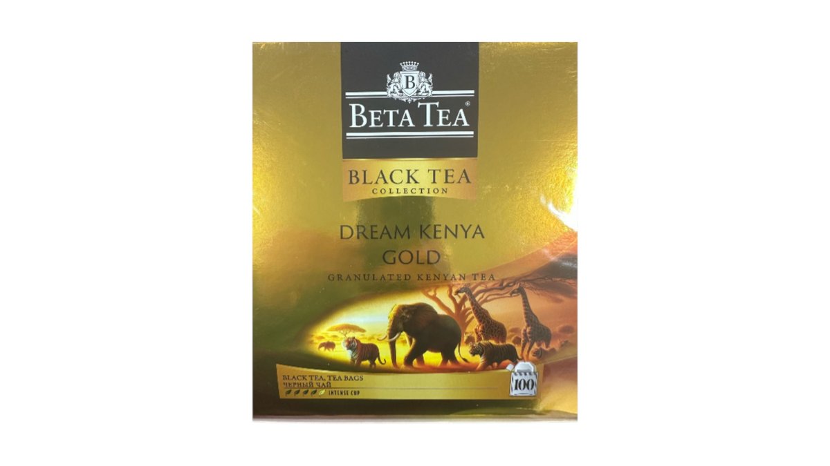 Чай Beta Tea Dream Kenya Gold черный 100 пак