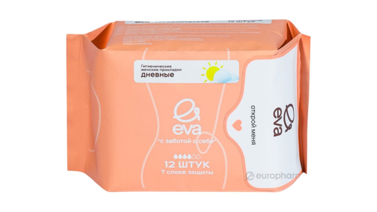 Прокладки гигиенические Eva Day 12 шт