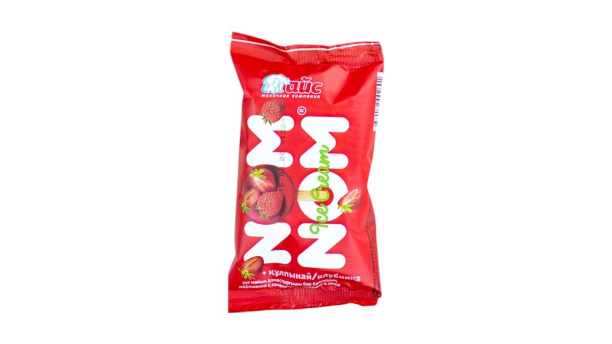Мороженое Nom-Nom клубника 60 г