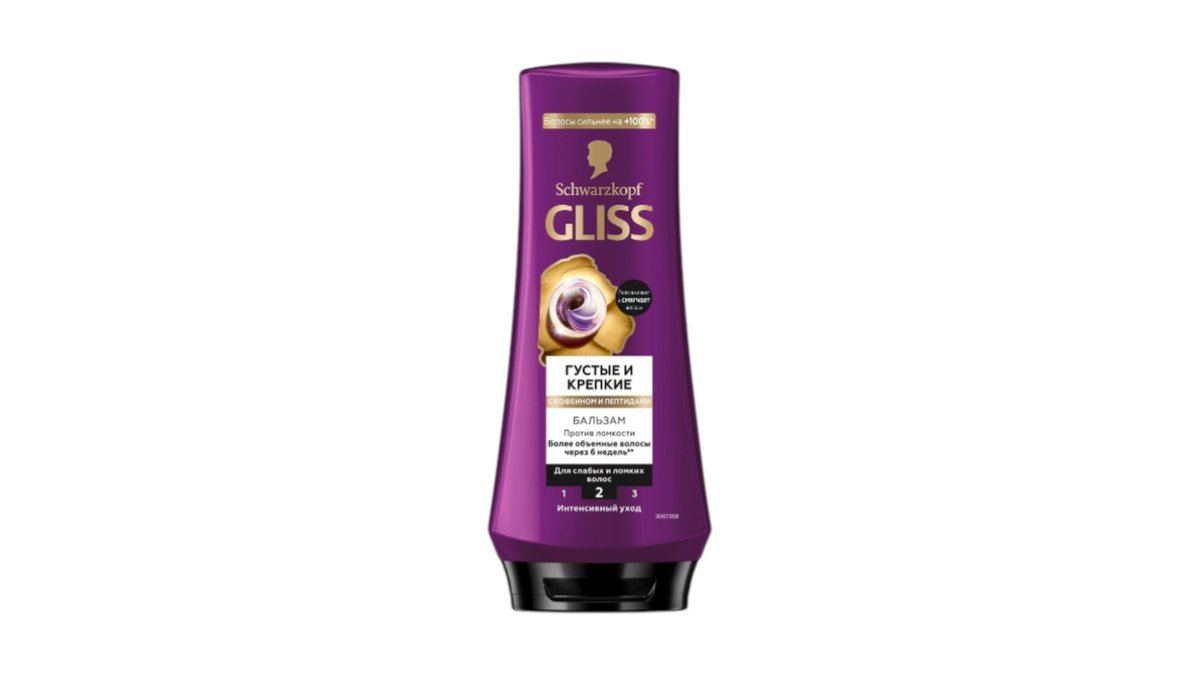 Бальзам Gliss Густые и крепкие 200 мл