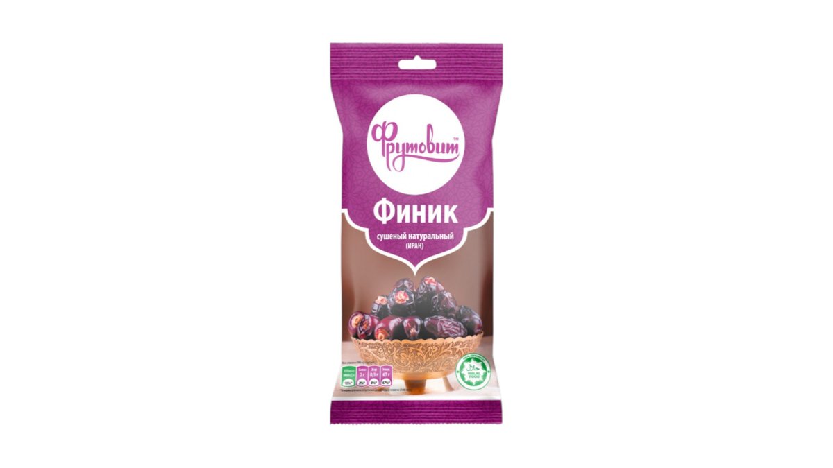 Финики  фрутовит сушенные 100гр