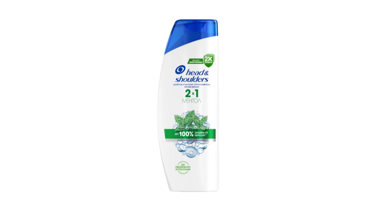 Шампунь Head & Shoulders Ментол 2в1 360 мл