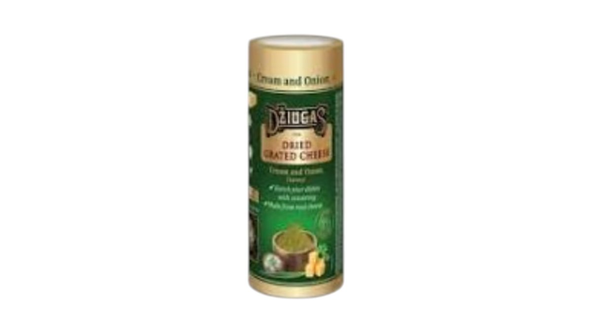 Сыр сухой тертый Dziugas Cream and Onion Flavour 35% 80 г