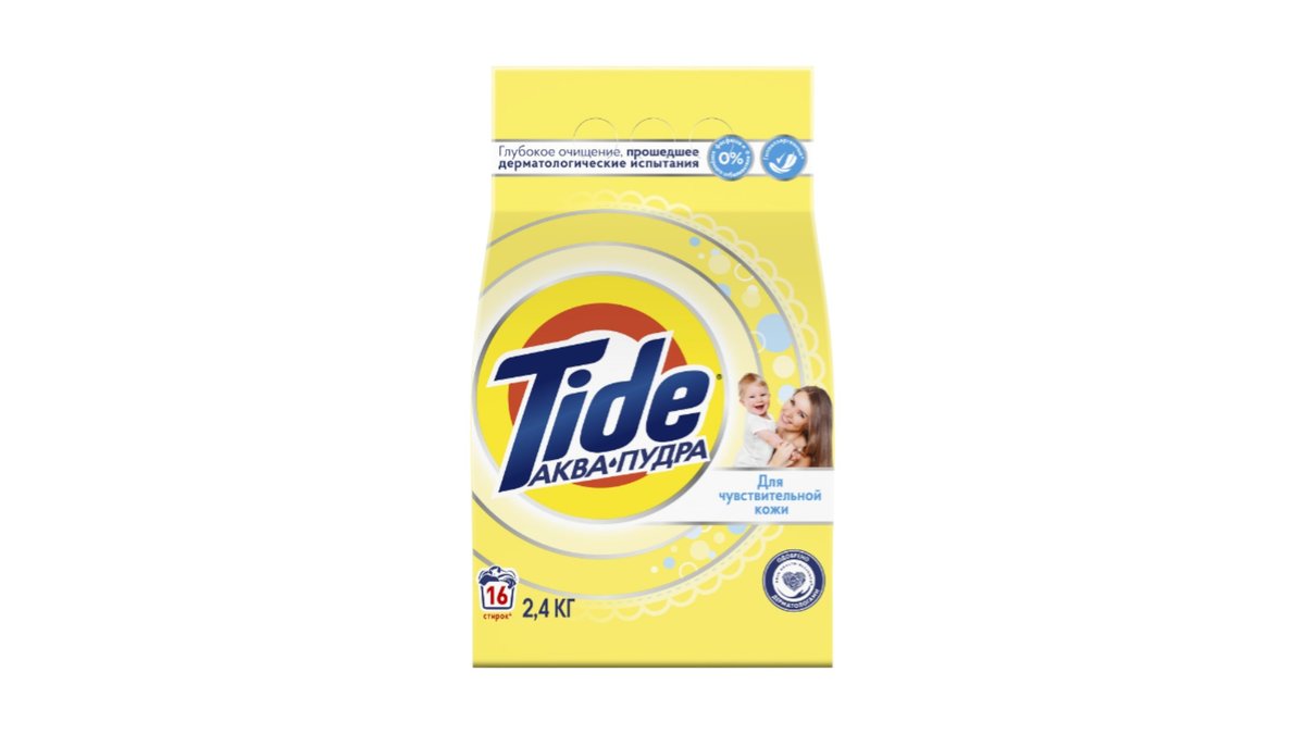 Порошок для стирки Tide автомат детский 2.4 кг