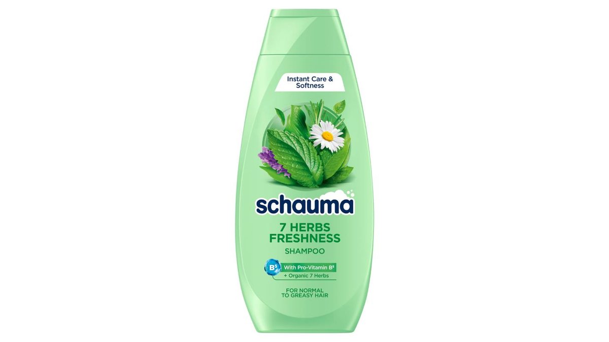 Schauma 7 Herbs Freshness šampon 400ml