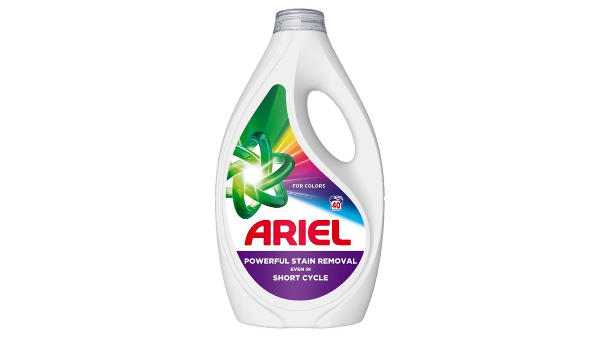 Ariel Tekutý Prací Prostředek Na Barevné Prádlo, 1.8l, 40 Praní