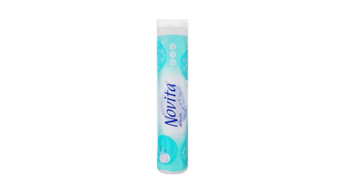 Ватные диски Novita Delicate косметические 120 шт
