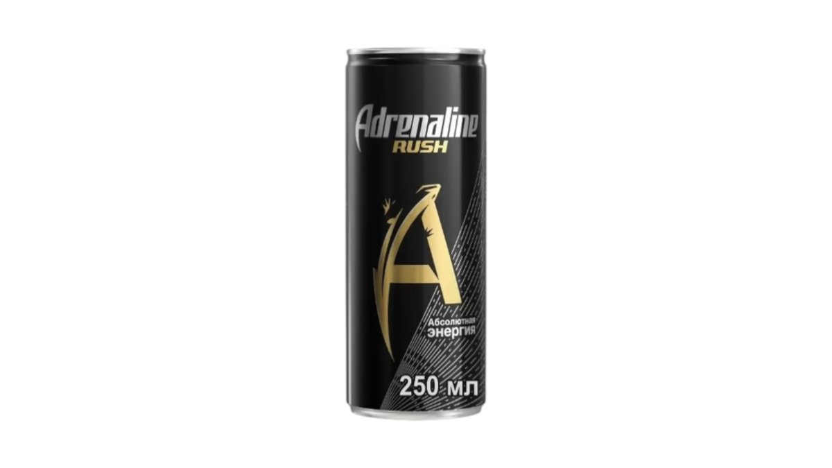 Энергетический напиток Adrenaline Rush 0.25 л