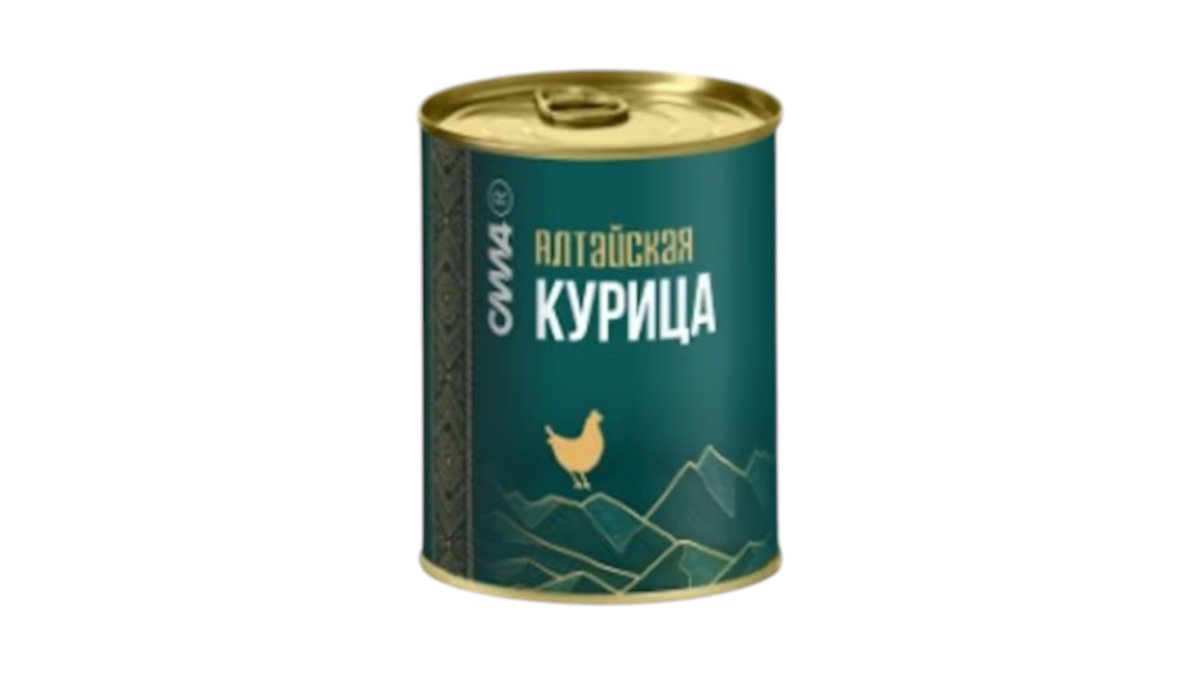 Курица тушеная Сила Алтайская СТО 340 г