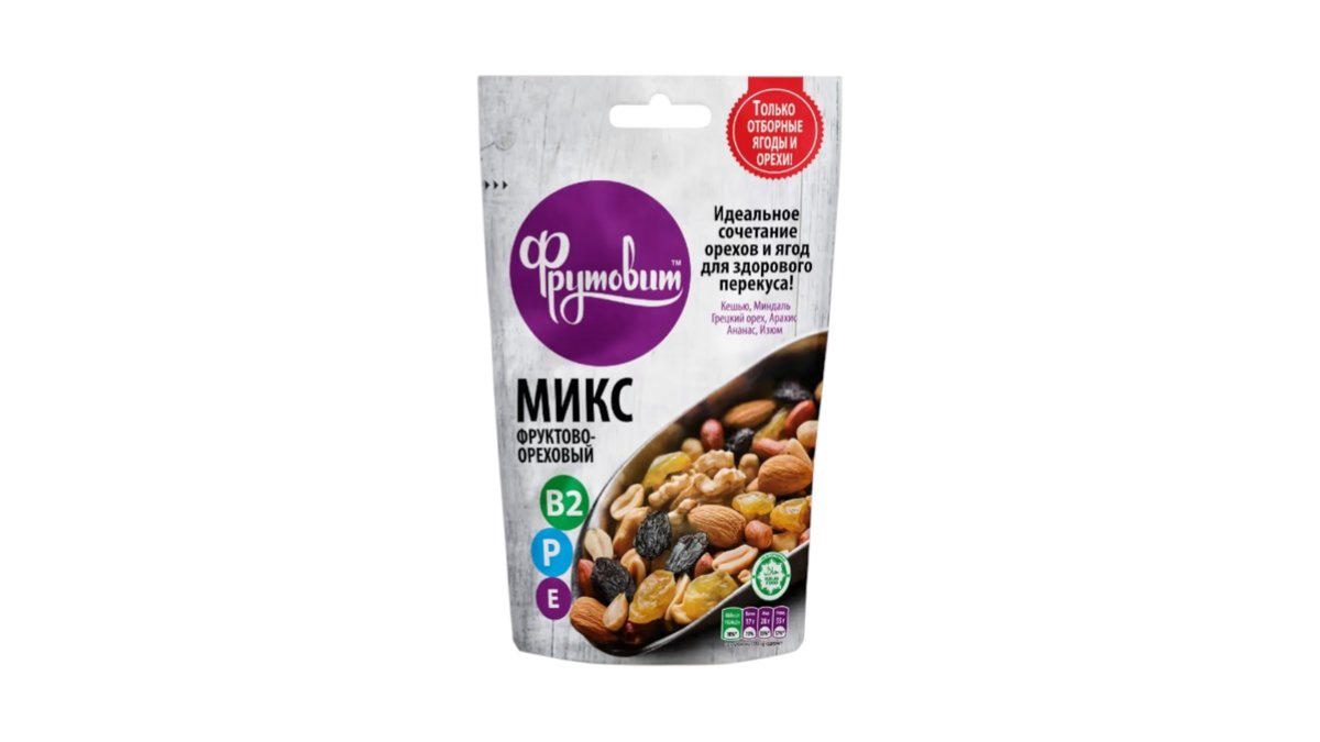 Микс Фрутовит фруктово-ореховый 100 г
