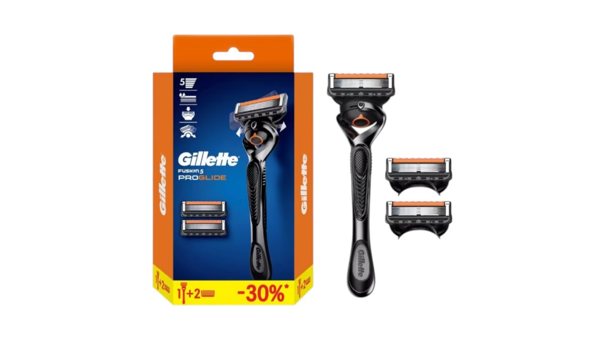 Станок бритвенный Gillette Fusion 5 Proglide + сменная кассета 2 шт