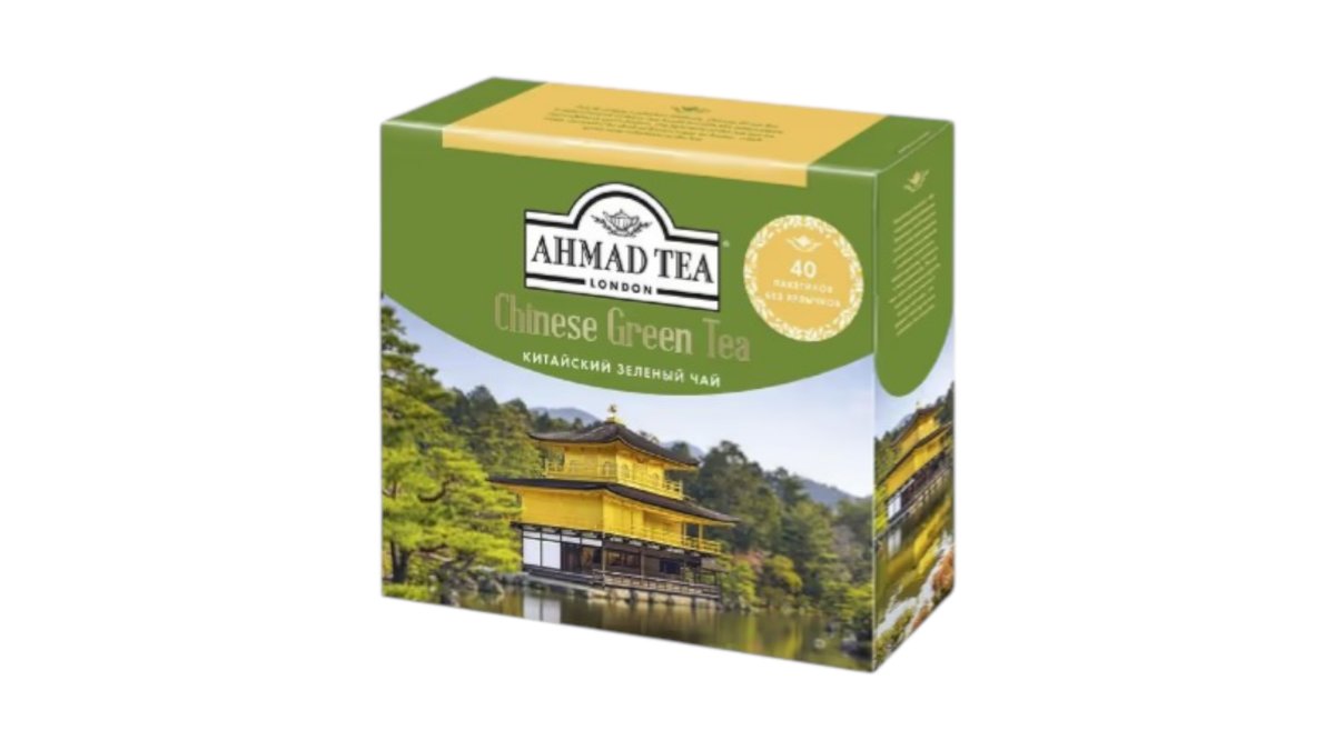 Чай Ahmad Tea Китайский зелёный 40 пак