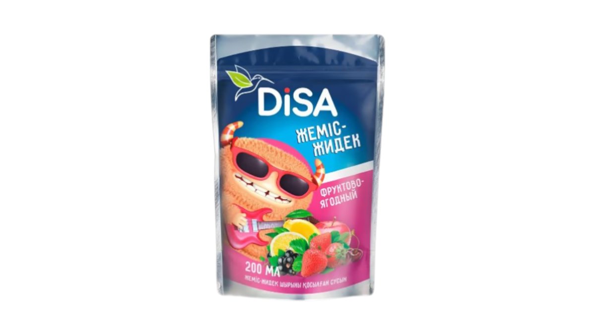 ** DISA Monster Напиток Фруктово-ягодный 200мл