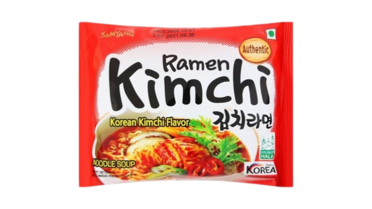 Лапша быстрого приготовления Samyang Kimchi 120 г
