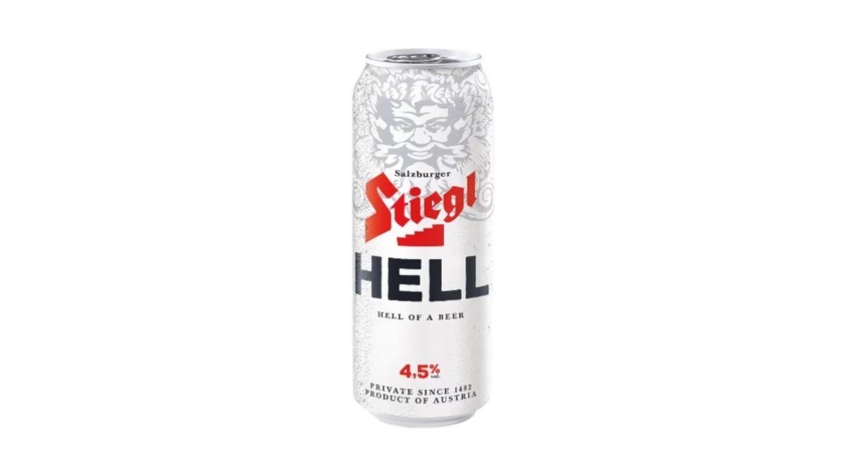 Пиво Stiegl Hell светлое 0,5 л