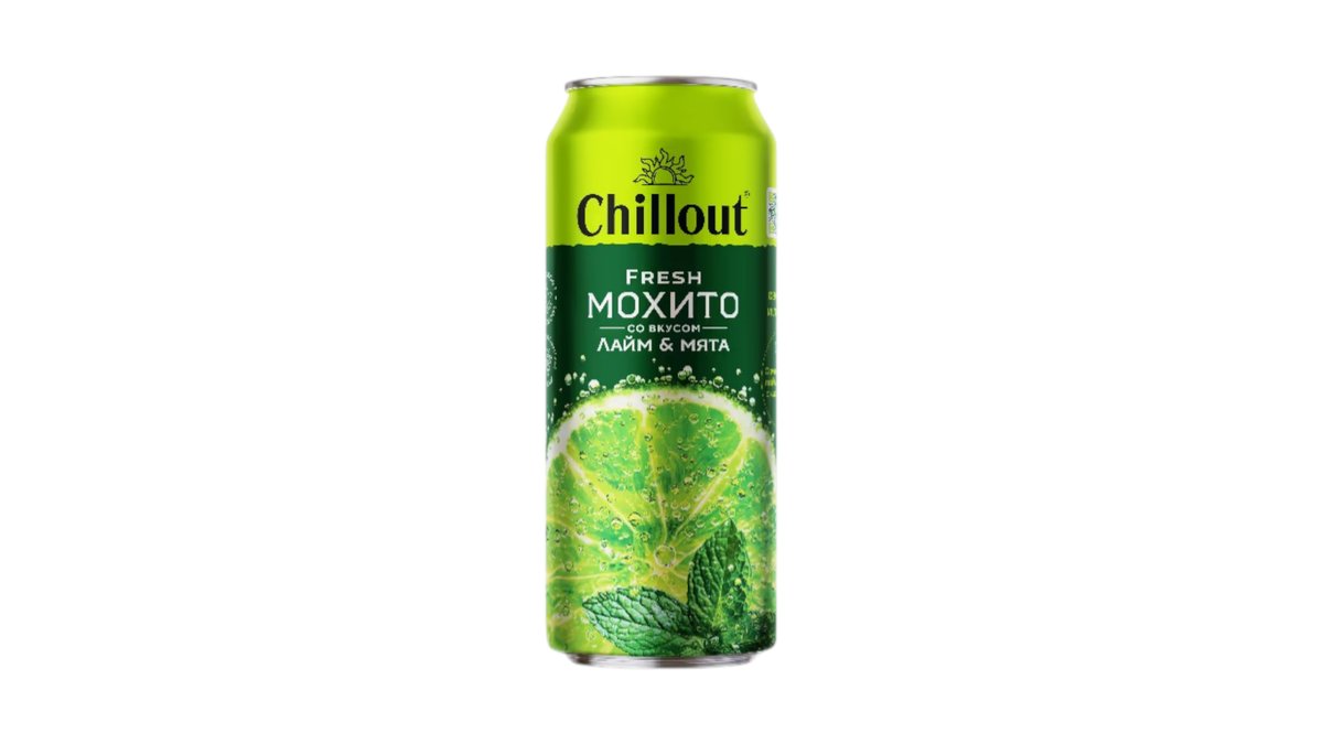 Лимонад Chillout Fresh mojito 0.45 л
